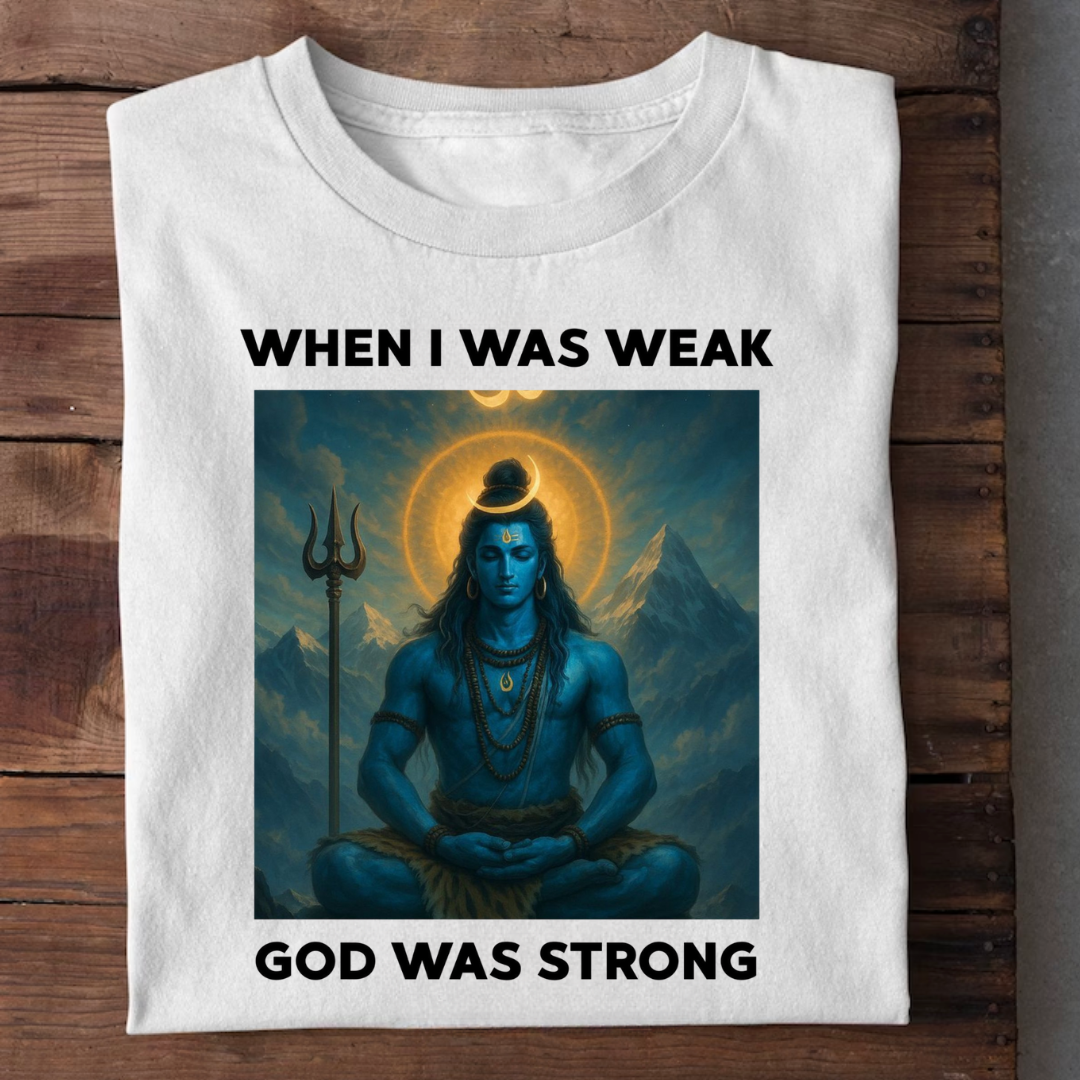 GOD WAS STRONG