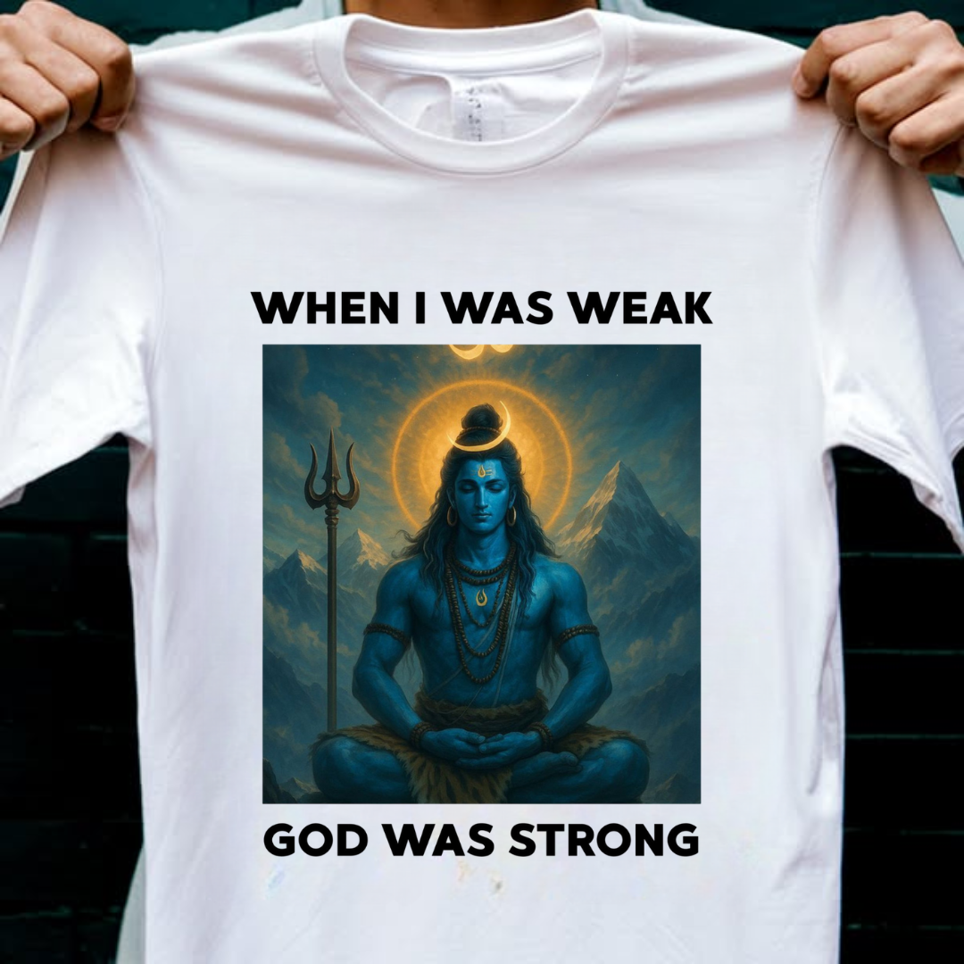 GOD WAS STRONG